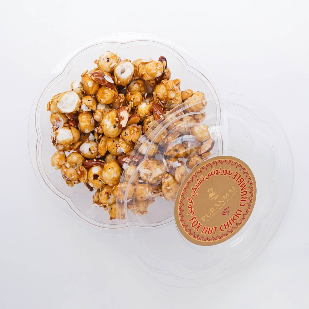 Fox Nut Chikki Crumble